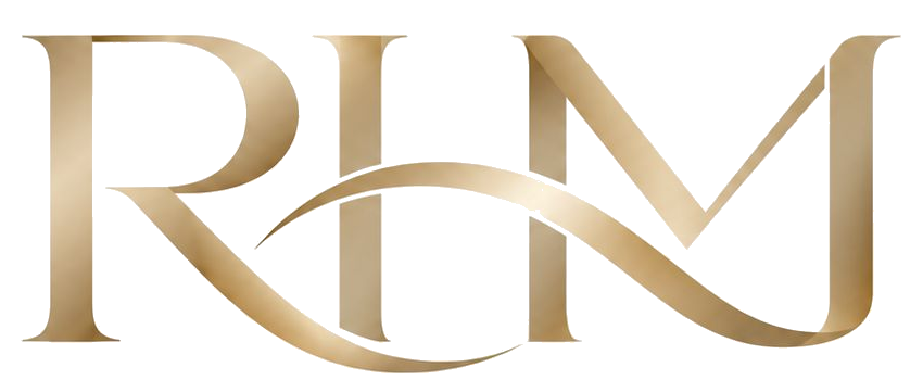 Official RHM logo with integrated infinity motif